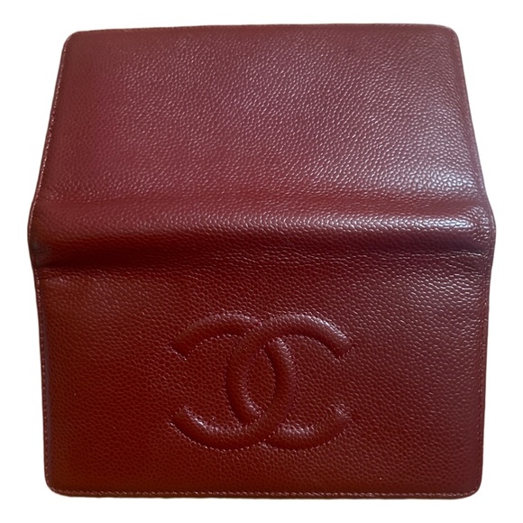 🔥Chanel Caviar Leather Burgundy Big Wallet 🔥 - Picture 5 of 14